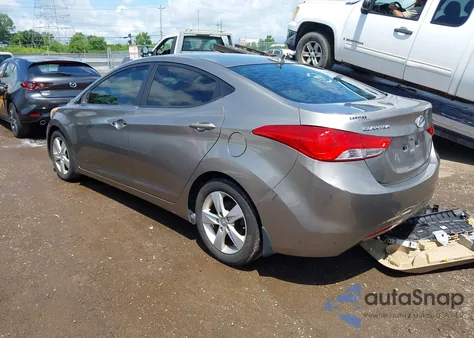 2013 Hyundai Elantra Gls из США, поврежденный, VIN 5NPDH4AE5DH336439